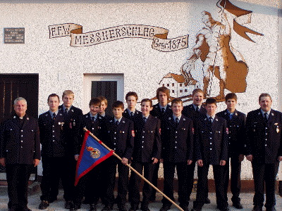 Jugendfeuerwehr mit Pfarrer Gotthard  Weiß 2006